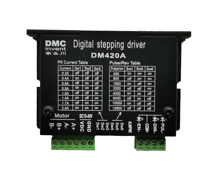 低壓兩相步進驅(qū)動器DM420A